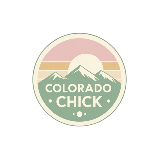 Colorado Chick Logo Sticker – 3" Vinyl (free shipping)