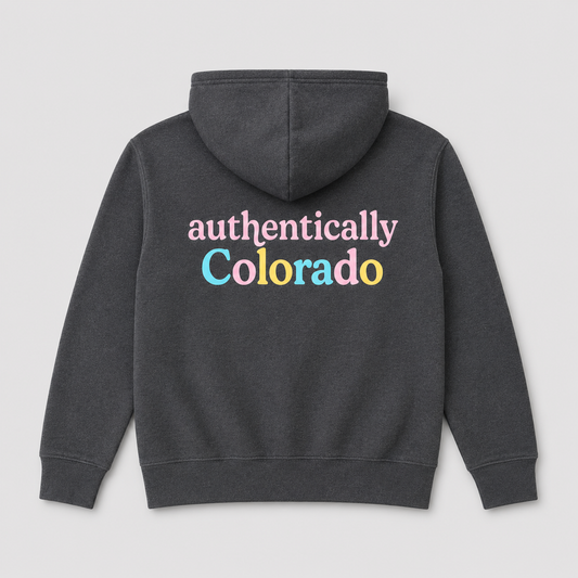 Authentically Colorado Cropped Hoodie