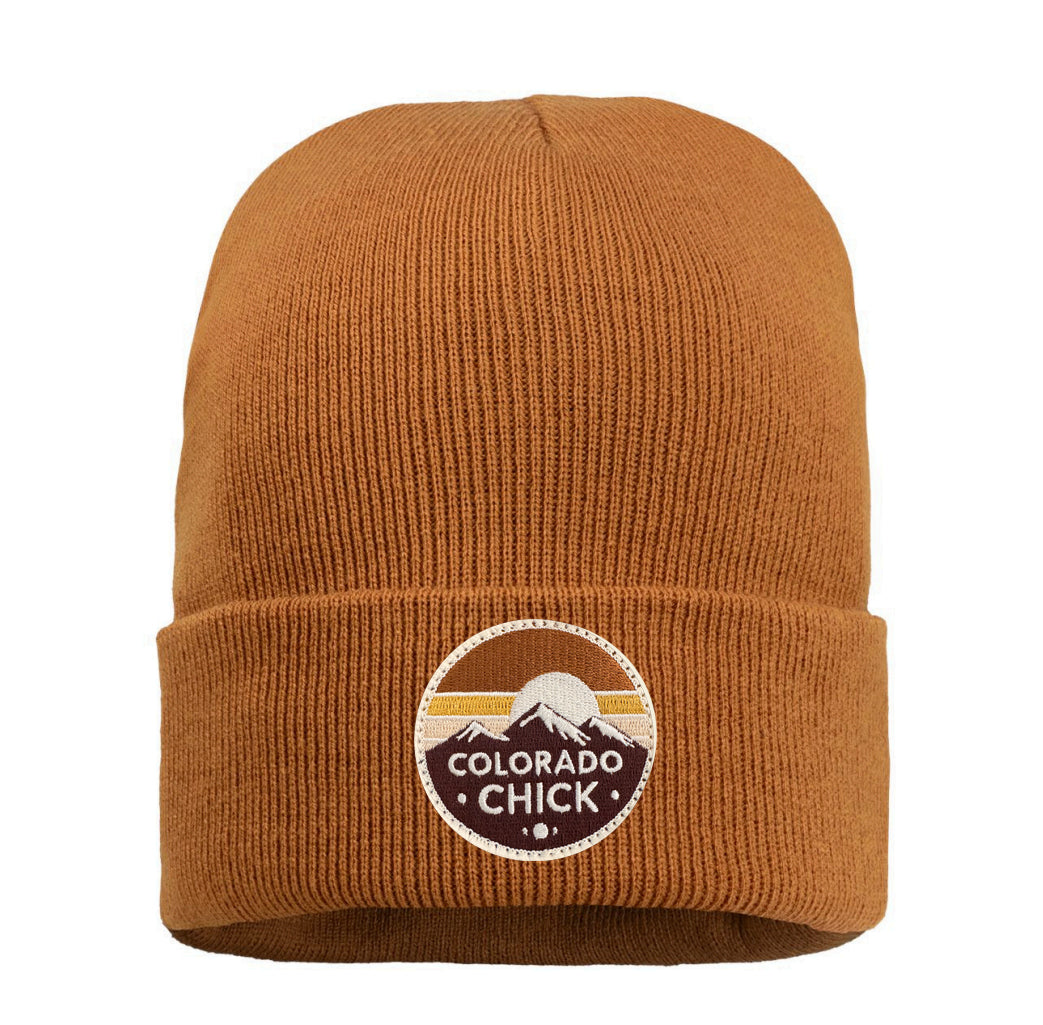 Colorado Chick Beanie in Coyote Brown