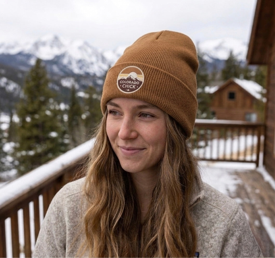 Colorado Chick Beanie in Coyote Brown