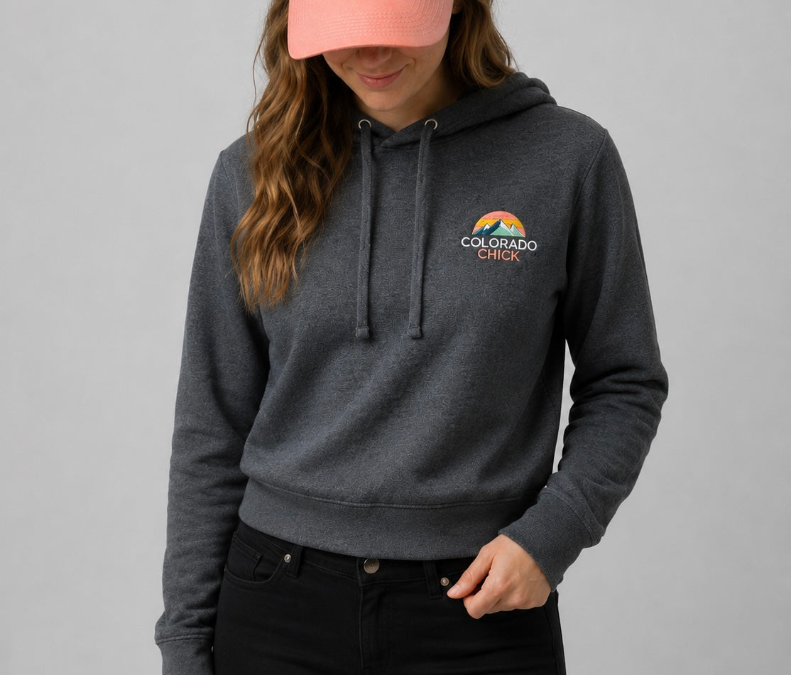 Authentically Colorado Cropped Hoodie