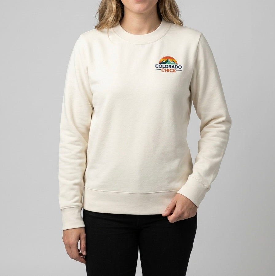 Authentically Colorado Cream Sweatshirt