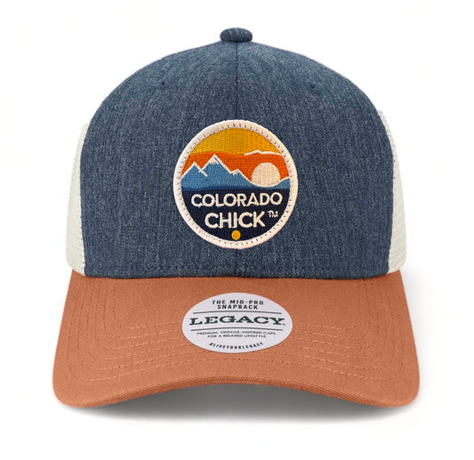 Colorado Chick™ Denim Trucker Hat