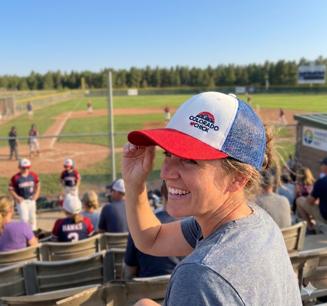 Colorado Chick™ Patriotic Trucker Hat