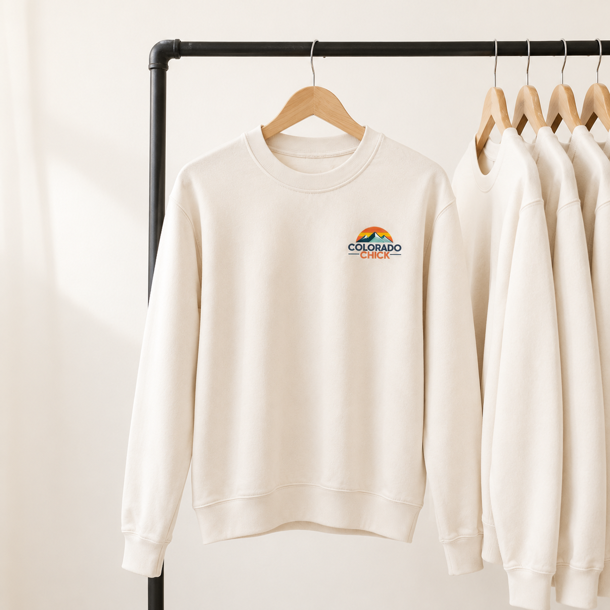 Authentically Colorado Cream Sweatshirt
