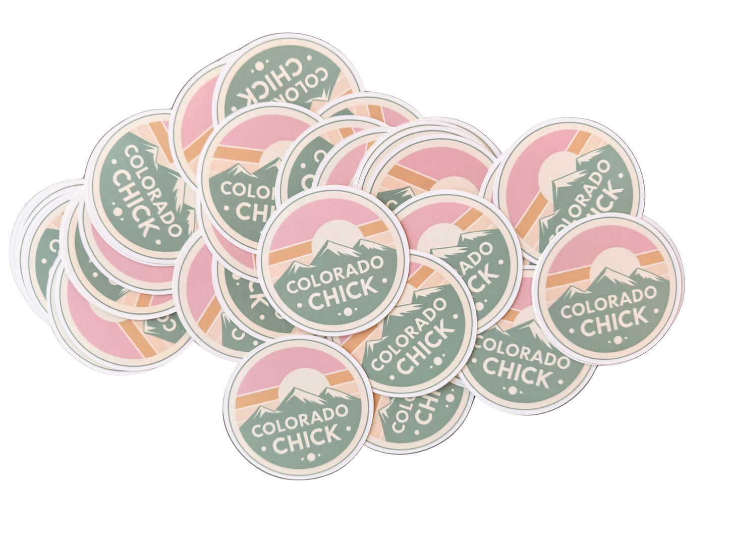 Colorado Chick Logo Sticker – 3" Vinyl (free shipping)