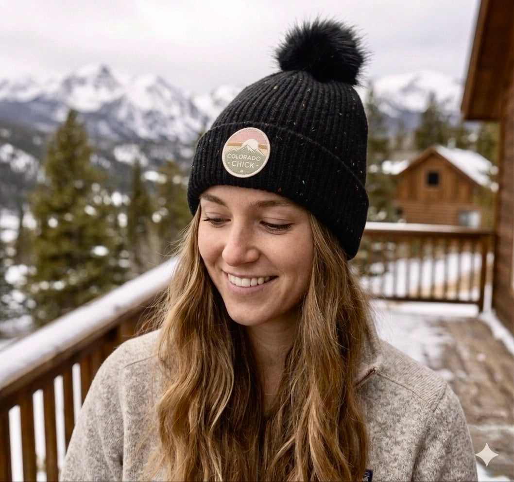Colorado Chick™ Beanie in Black