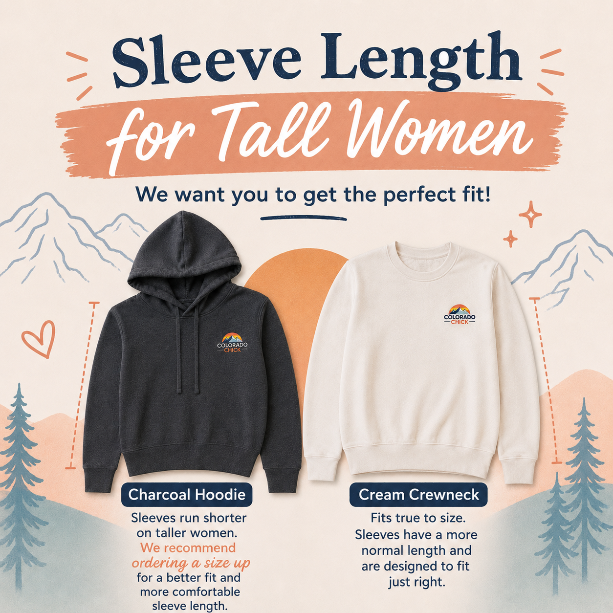 Authentically Colorado Cream Sweatshirt